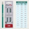KnitPro Zing - Ferri circolari intercambiabili, 13 cm, 3 mm