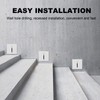 LED Step Light 3W Recessed Motion Seneor Dusk to Dawn