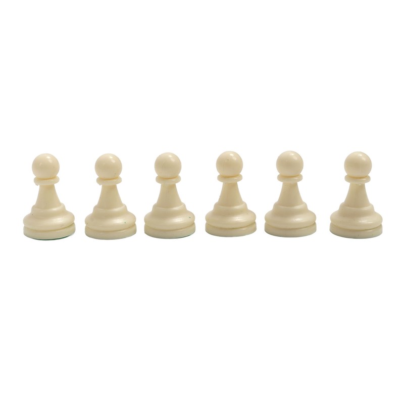 Chess Checkers Set PP Chess Pieces PU Imitation Leather Chess
