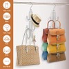 Greyoe Tie Holder, Belt Holder Wardrobe, Scarf Hanger, Hanging Bag