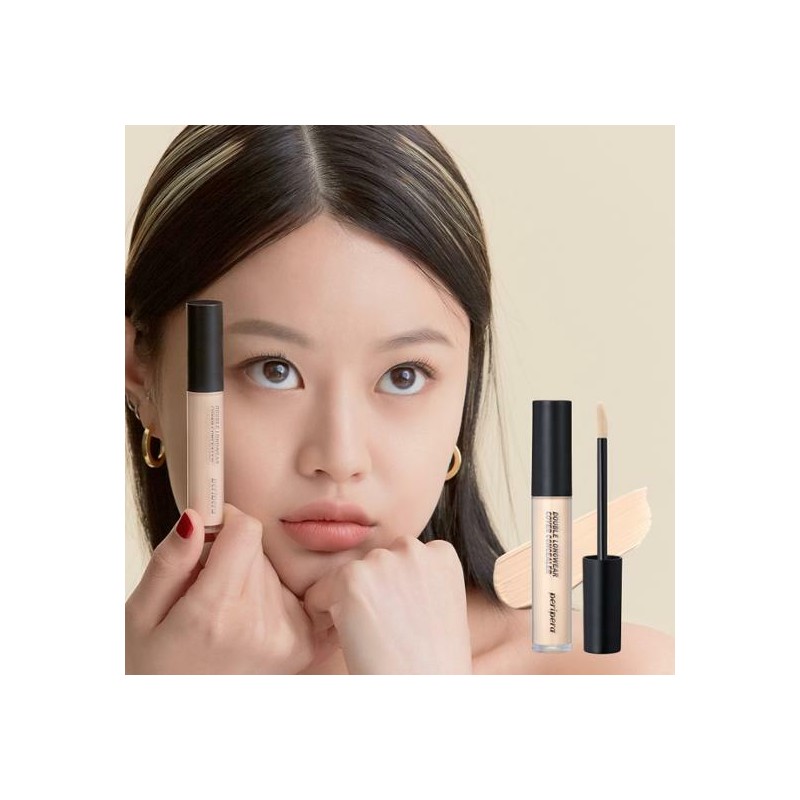 peripera Double Longwear Cover Concealer 5.5g - #02 Natural Beige