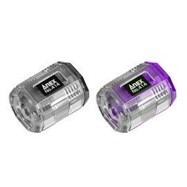 ANEX Magnetic Holding Tool Mag Catch MINI 2 Piece Set (Black & Purple) No. 414-KV