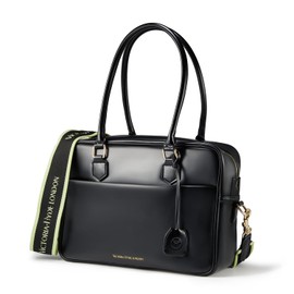 VICTORIA HYDE Handbags for Women, Black Satchel Tote Bags