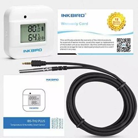 Inkbird Bluetooth Temperature Humidity Thermometer Data Loggers IBS-TH2 External Probe