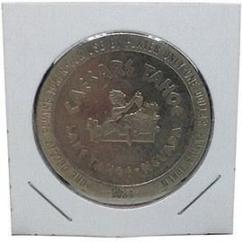 100 Cardboard Mylar 2" x 2" Flips for Collector Casino Tokens