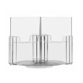 Marketing Holders Rotating Tri-Fold Holders 6 Pocket Counter Top Brochure Organizer Display Stand