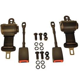 Huskey 2 PCS Golf Cart Seat Belts Retractable Belts Compatible with EZGO Yamaha Club CAR