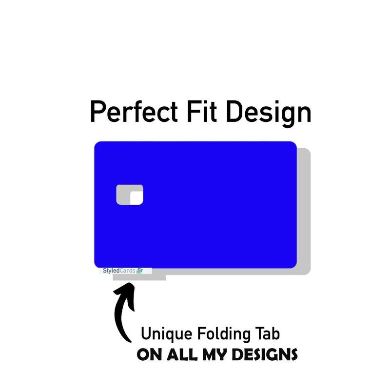mi vida Loca debit card sticker made with high quality