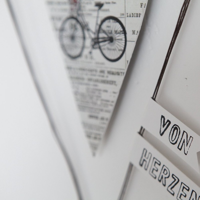 Good old Friends Large Wire Hearts "Das Leben ist schön"