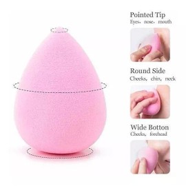 Arcane Tinmen Esponjas Para Difuminar Maquillaje Colores Brillantes 10pzas