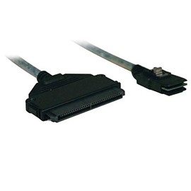 Tripp Lite Internal SAS Cable, mini-SAS (SFF-8087) to 4-in-1 32pin (SFF-8484), 3-ft (1M).(S510-003)