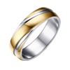 Epinki Friendship Rings Stainless Steel Rings Partner Rings with Engraving