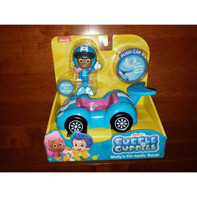 Nick Jr. Bubble Guppies Molly’s Fin-tastic Racer Push Car Toy