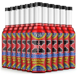 REV X Adrenaline Gasoline Fuel Treatment - 8 fl .oz. (12)