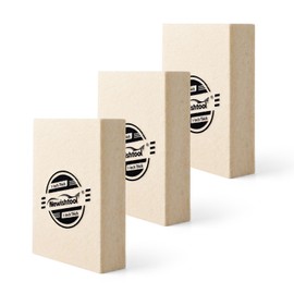 NEWISHTOOL 3 PCS Wool Felt Squeegee Window Tint Tools, 1 Inch Thick Scratch Free Soft Woolen Squeegee for Vinyl Wrap, Glass Tint Film, Car Wrapping, PPF Installation (Rectangular Shaped)