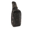 HIGHLAND TACTICAL Unisex's Tactical Sling Bag, Black Urban Camo