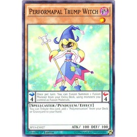 YU-GI-OH! - Performapal Trump Witch (SP15-EN027) - Star Pack ARC-V - 1st Edition - Common