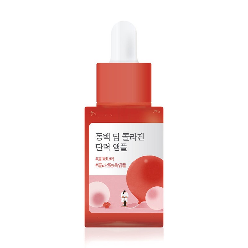 roundlab 라운드랩 동백 딥 콜라겐 탄력 앰플 30ml