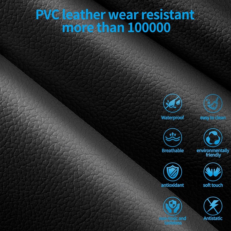HCMAX 2 Pack Kick Mat Car Seat Back Protector Waterproof