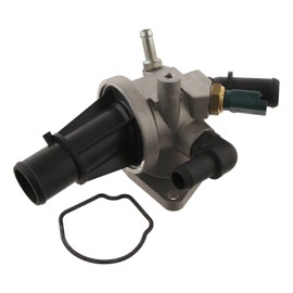 febi bilstein 32646 Thermostat with Housing, Seal and Temperature Switch, Pack of 1