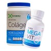 1 Colágeno Hombre + 1 Mega Vit Hombre Sabor Sin