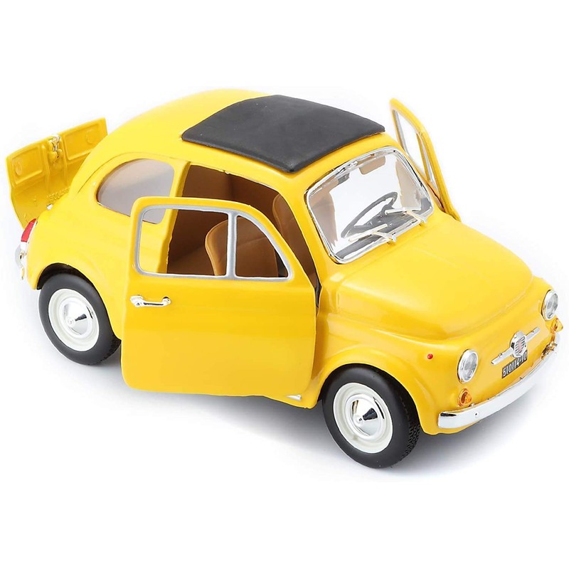 Bburago Car Model Car Fiat 500 F 1965, Classic, Metal,