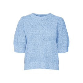 VERO MODA Women's Jumper, Little Boy Blue/Detail:melange