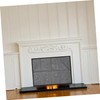 iplusmile 1 Set Fireplace Mesh Screen Curtain Heat Resistant Fireplace