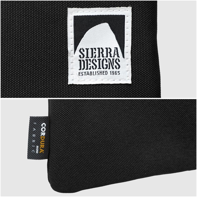 Sierra Designs 20969361 Cordura Shoulder Bag, Plain, Basic Surround Pocket,