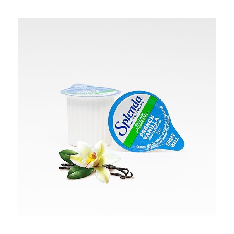 SPLENDA Single Serve Coffee Creamer Cups, Sugar Free French Vanilla,