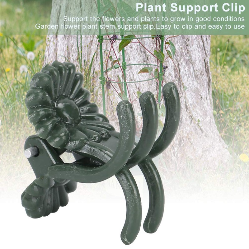 Aqur2020 Stem Clip, Flower Stems Fixing Support Clips Tool 100
