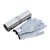 TrekRevive Titanium/Stainless Steel Rollable Chimney Pipe, Lightweight and Portable, DIY
