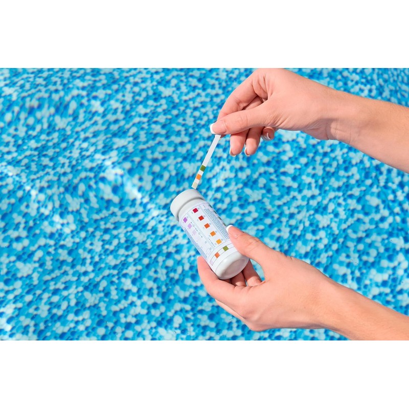 Bestway Flowclear Swimming Pool Test Kit, 6.5" Diameter, Easy Chemical