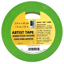 Artists Tape Green 3/4In X 60Yds