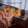 BREEZOME Space Heaters for Indoor Use, 1500W Fast Heating Ceramic