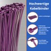 Gocableties 100 x High Quality Strong Nylon Cable Ties