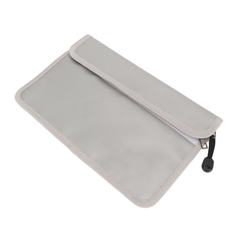 Fireproof Document Bag High Temperature Resistant File Safe Pouch with