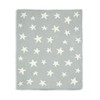 Mamas & Papas Small Chenille Blanket Grey Star