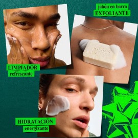 Kiehls - Set de regalo Mens Energizing Essentials, Esenciales de Cuidado de la Piel para Hombres, incluye Limpiador Facial, Crema Hidratante Facial y 