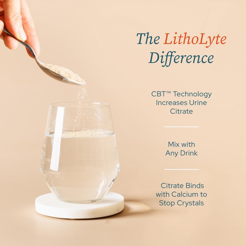 LithoLyte 10mEq | Water & Beverage Enhancer for Kidney Health