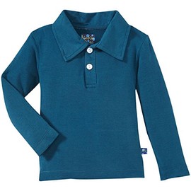 KicKee Pants Baby Boys' Polo (Baby) - Peacock - 3-6 Months