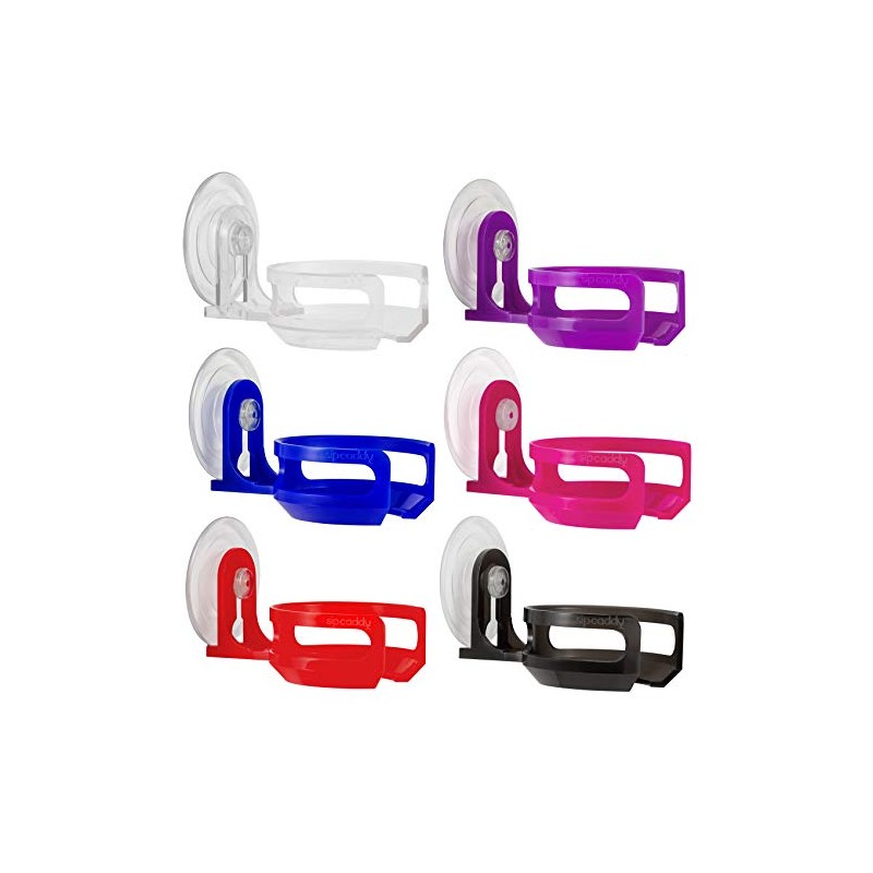 SipCaddy 6-Pack Portable Cupholder for Shower Drinks