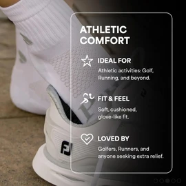 Purra Performance Mens Athletic Comfort Low Cut Socks | Wicking & Anti-Odor for Athletic and Everyday Wear, Gray/Green, 5-7, 2 Pack