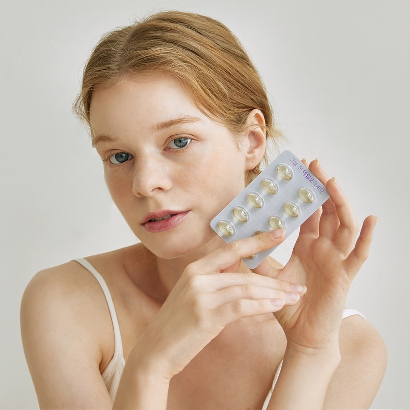 I'm O the day before Borage oil 60 capsules 6