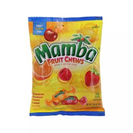 Mamba Fruit Chews Candy, (Pack of 12) - 7.05 oz Each