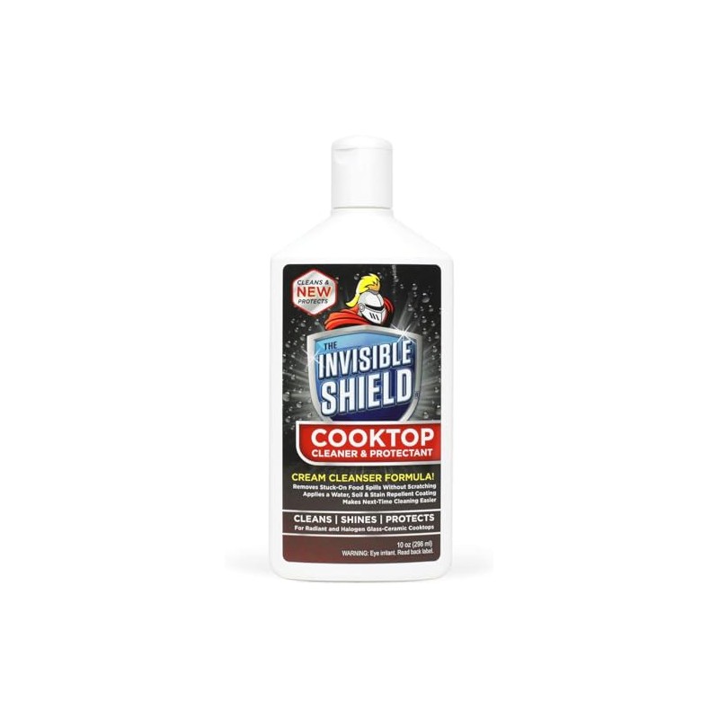 Unelko 61176 Invisible Shield Cooktop Cleaner and Protectant, Safe on