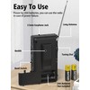 Jazmm Portable Radio AM FM,Battery Operated Radio with 3W Large