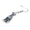 DUOWEI Acrylic Novelty Spot Dalmatian Dog Earrings Lovely Pets Drop