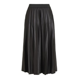 Vila Female Midi Skirt, Pleated, black