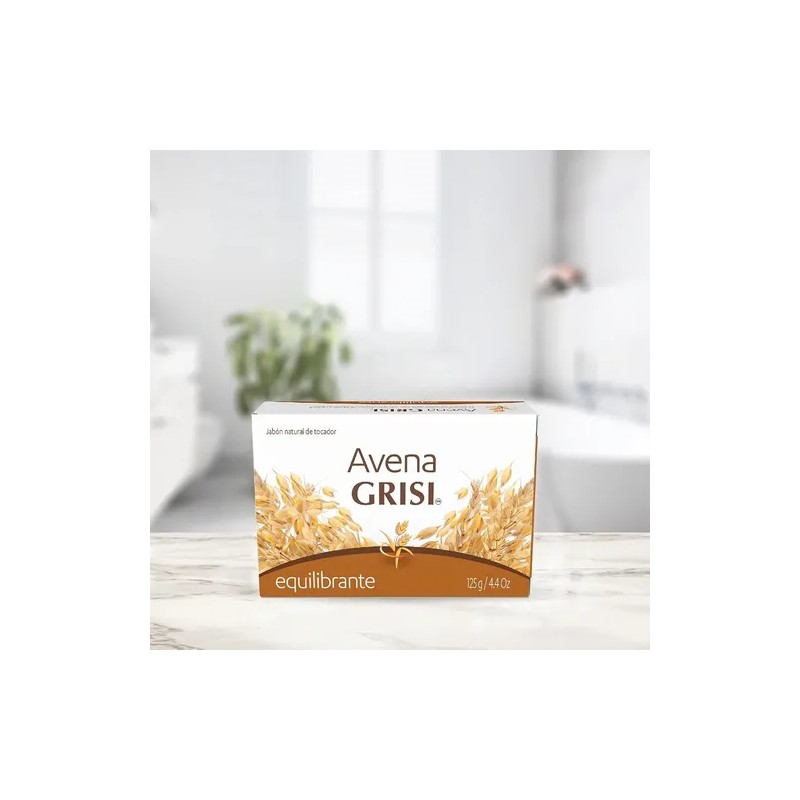 Jabón En Barra Grisi Avena 125g